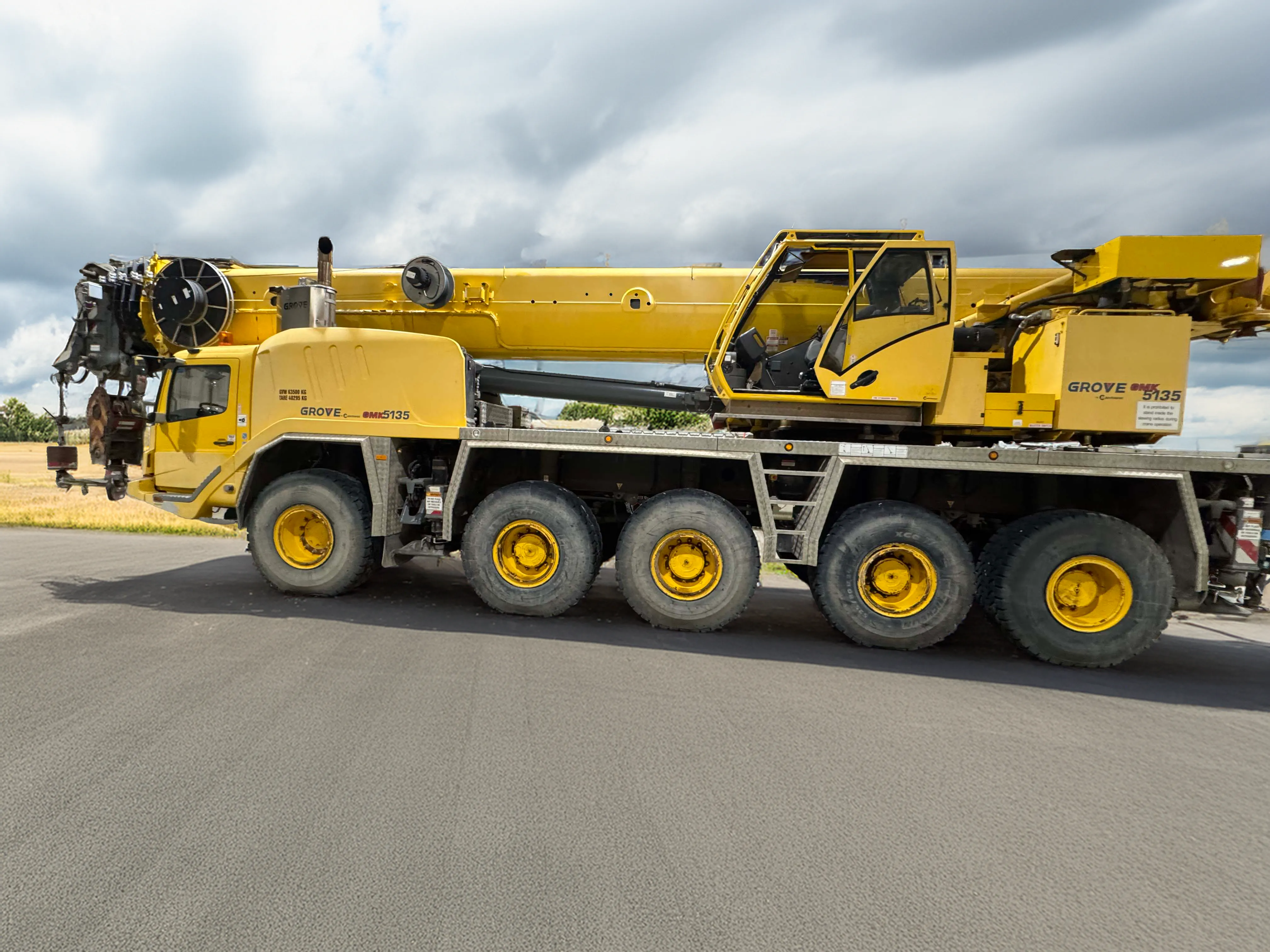 2012 Grove GMK5135